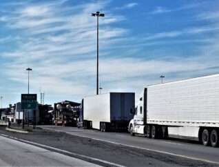 Freight Supply Chain - Trucks and Truck Drivers